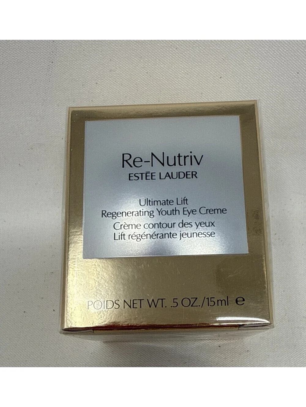 Estee Lauder Re-Nutriv Ultimate Lift Regenerating Youth Eye Creme 0.5oz. NIB RN1